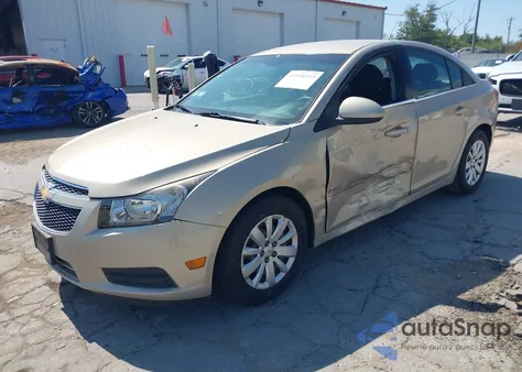 2011 Chevrolet Cruze 1Lt from USA, damaged, VIN 1G1PF5S99B7177879